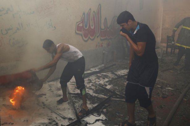 İsrail'in roketleri Gazze'ye yağıyor 46