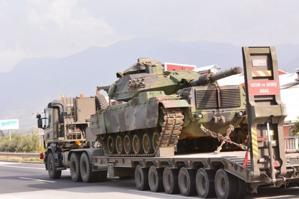 Suriye sınırına tank sevkıyatı! 10