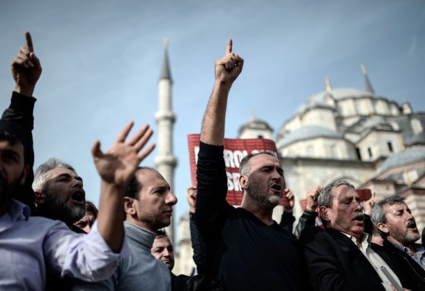 Türkiye 'Kahrolsun İsrail' sloganlarıyla inledi 36