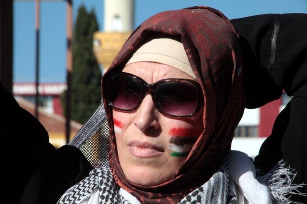 Türkiye 'Kahrolsun İsrail' sloganlarıyla inledi 66