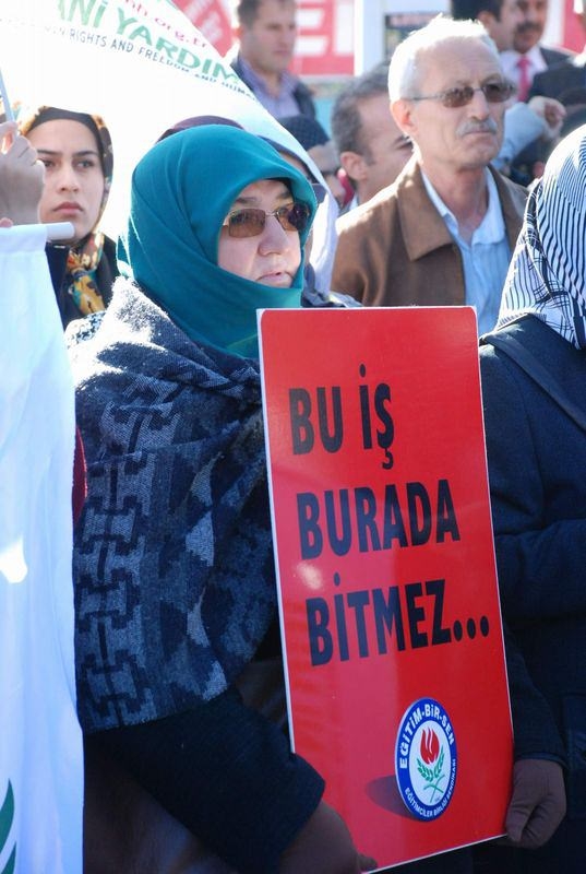 Türkiye 'Kahrolsun İsrail' sloganlarıyla inledi 86