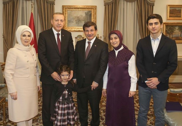 Erdoğan'dan Davutoğlu Ailesine sürpriz ziyaret 2