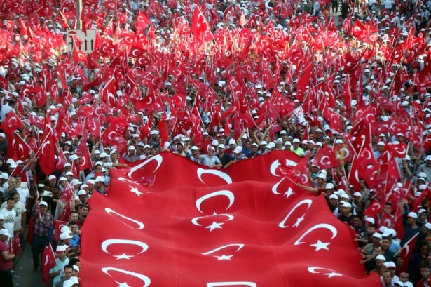 Ankara'da "Teröre Hayır, Kardeşliğe Evet" yürüyüşü 9