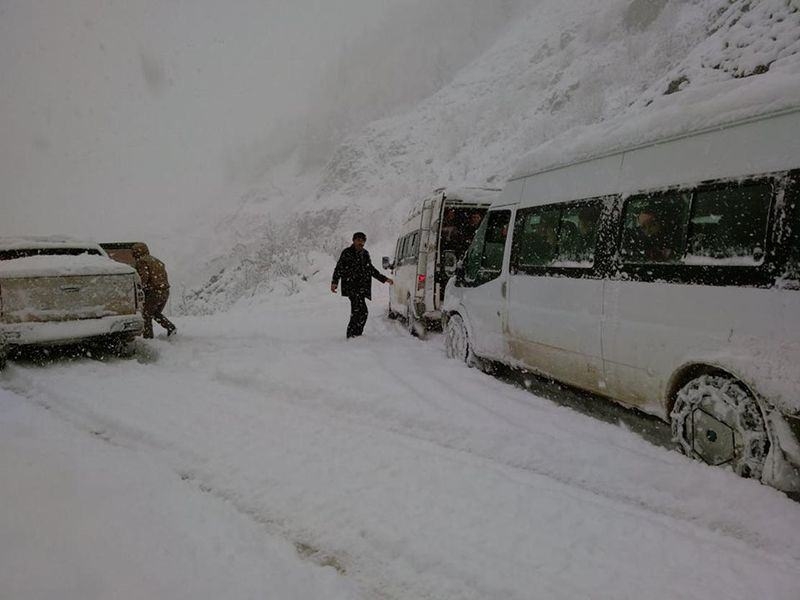 Türkiye'den kar manzaraları 105
