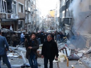 Taksim'deki patlama sonrası ilk görüntüler