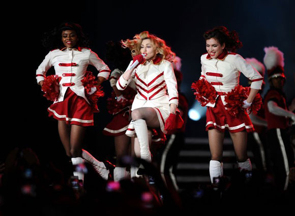 Madonna İstanbul'u salladı 1