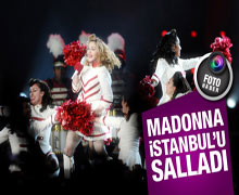 Madonna İstanbul'u salladı