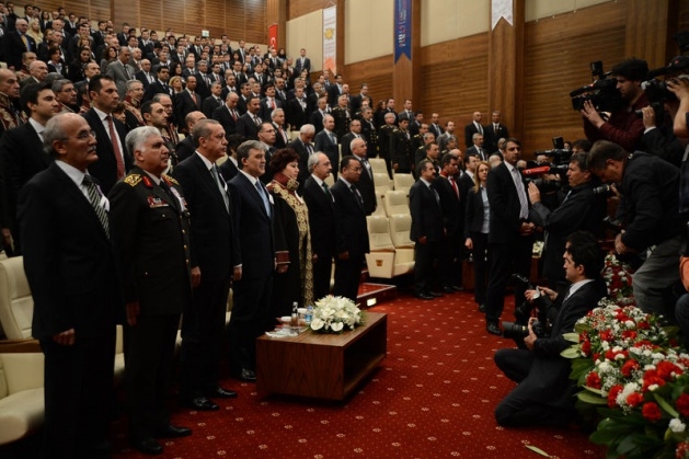 Erdoğan, Danıştay törenini terk etti 31