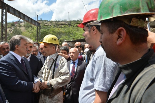 Cumhurbaşkanı Gül'den Soma ziyareti 44