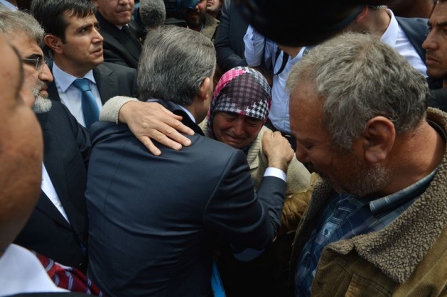 Cumhurbaşkanı Gül'den Soma ziyareti 46