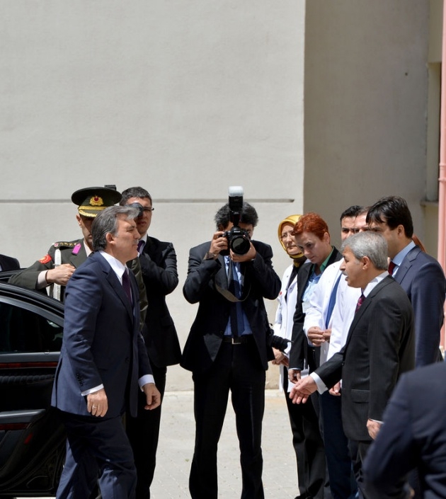 Cumhurbaşkanı Gül'den Soma ziyareti 8