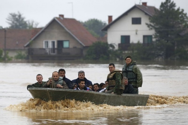 Bosna Hersek sular altında kaldı 25