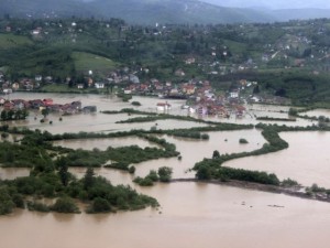 Bosna Hersek sular altında kaldı