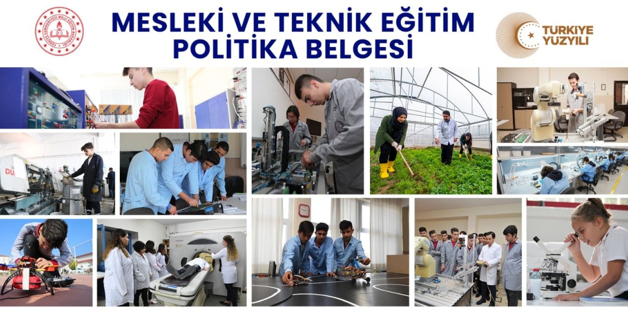 MEB Mesleki ve Teknik Eğitim Politika Belgesi Yayımlandı