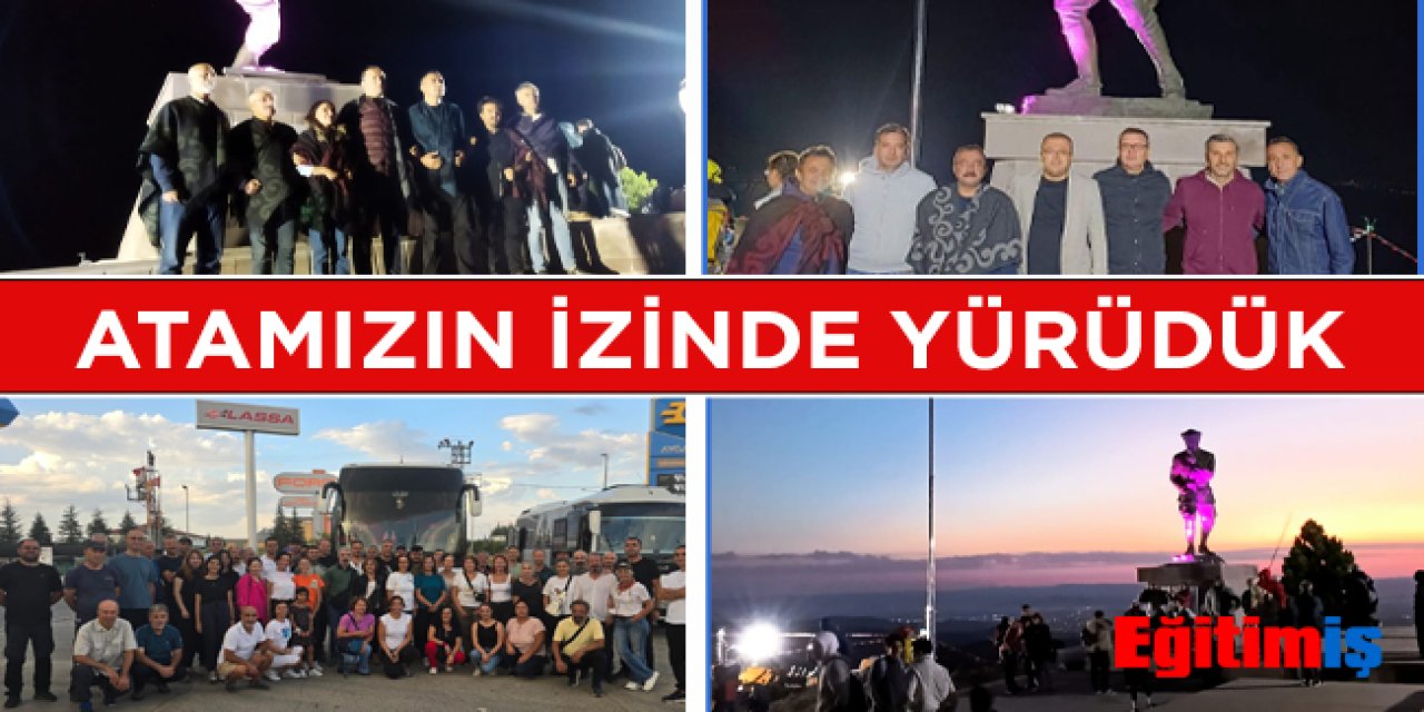 Eğitim-İş'ten Büyük Taarruz’un 102. yılı Zafer Yürüyüşü