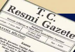 Atamalar Resmi Gazete'de