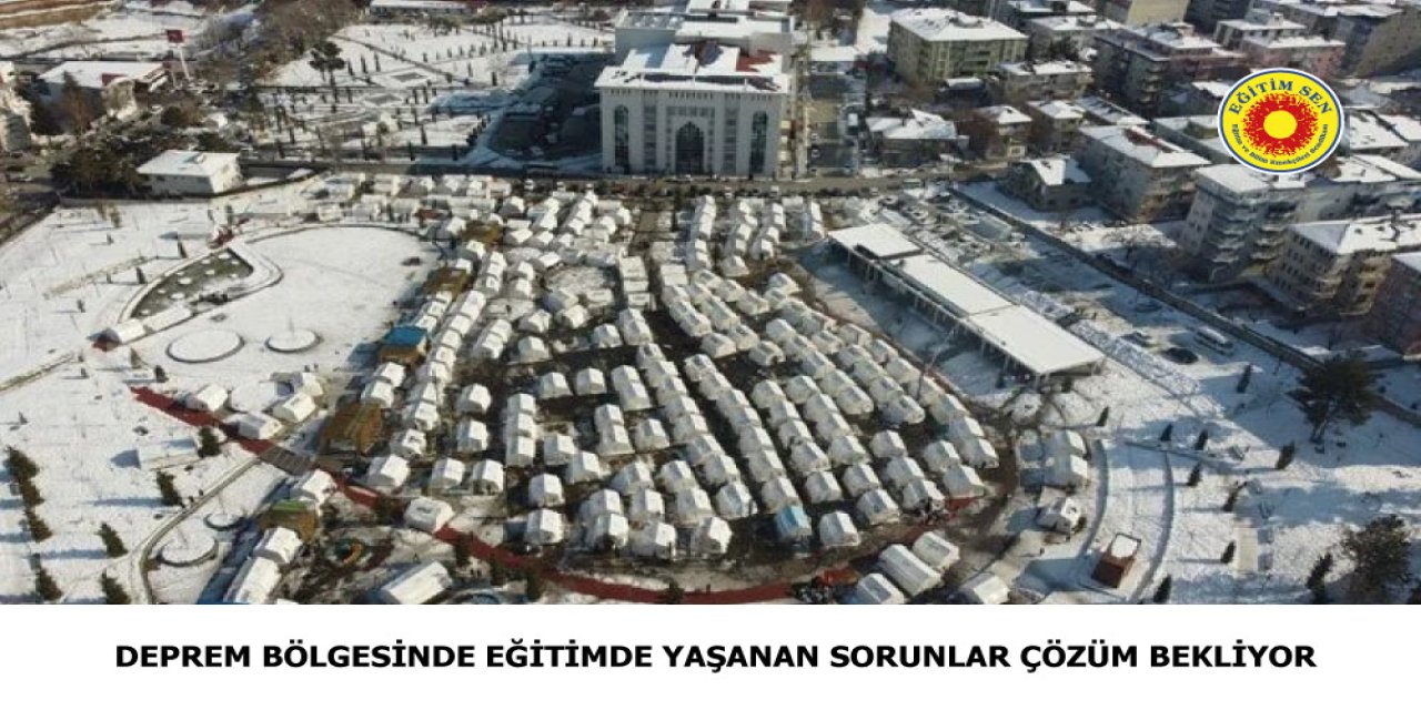 Deprem Bölgesinde Eğitimde Yaşanan Sorunlar Çözüm Bekliyor