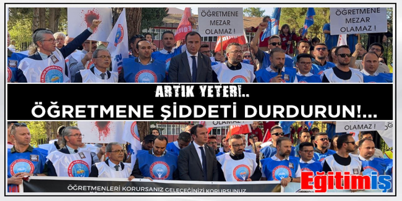 Öğretmene Şiddet Yasa Tanımıyor: Aynı okulda 3 öğretmenimiz darp edildi!