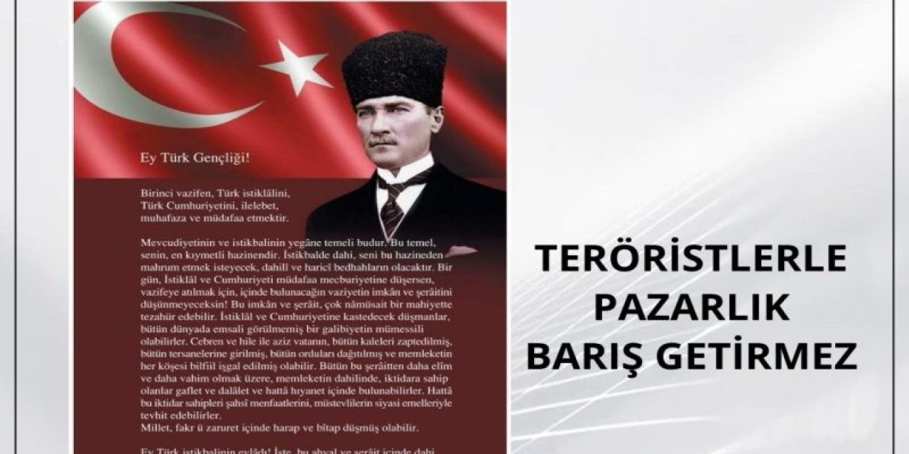 Eğitim-İş: Teröristlerle Pazarlık Barış Getirmez!