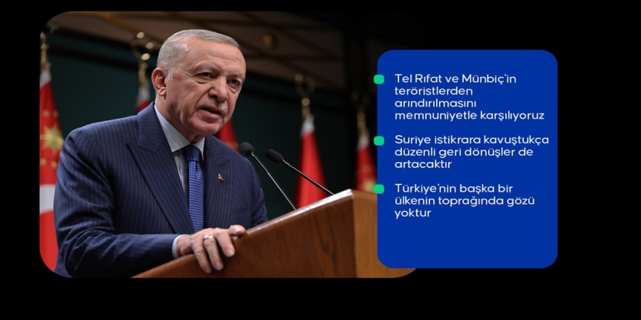 Erdoğan: Kalbimizin bir yarısı Gaziantep, Hatay ise diğer yarısı Halep'tir, Şam'dır