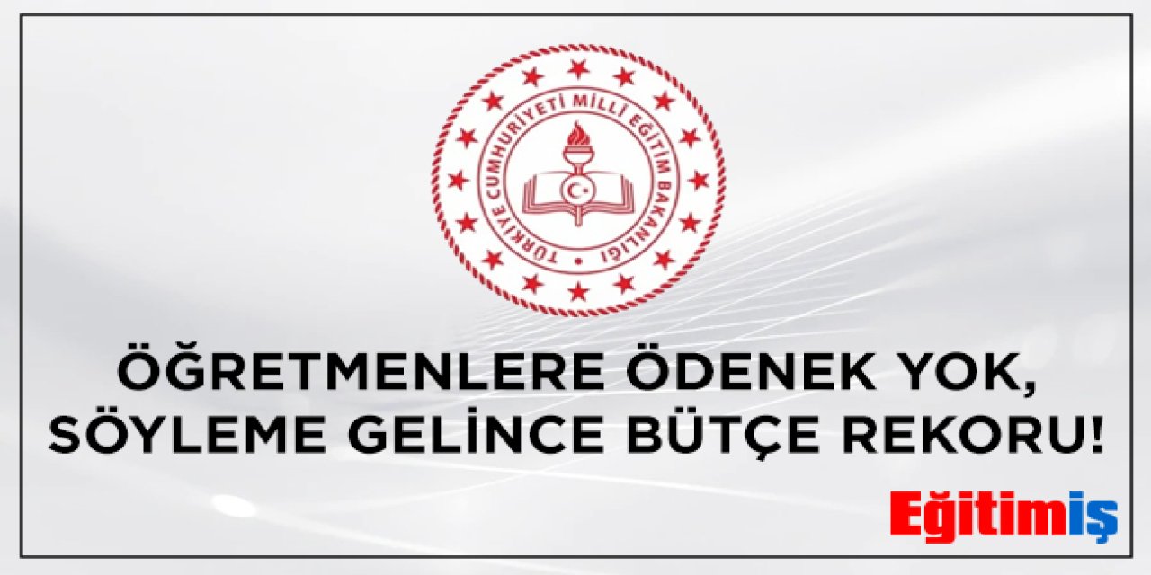 Öğretmenlerin ek ders ücretleri ödenek yokluğu nedeniyle mi ödenmiyor?