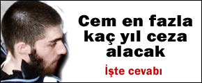 Cem G. en fazla 24 yıl alacak