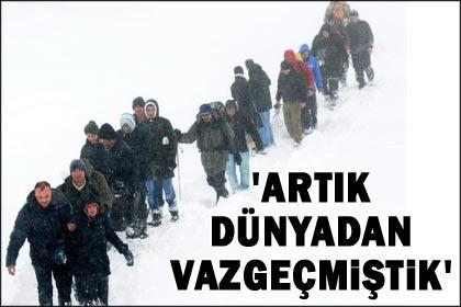 Artık dünyadan vazgeçmiştik