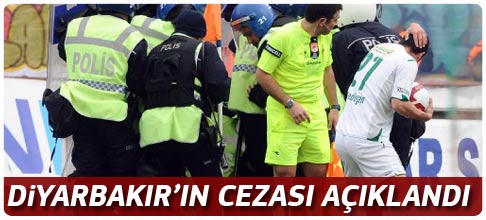 Olaylı Bursa maçının cezası açıklandı