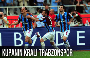 Kupanın kralı Trabzonspor