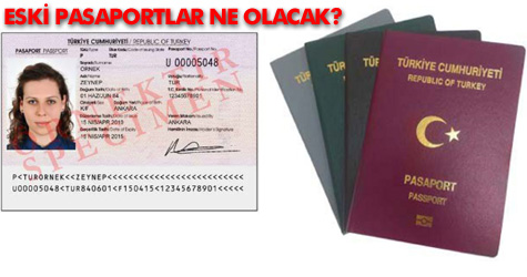 Yeni pasaportlar geliyor