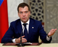 Rusya Devlet Başkanı Medvedev, Ankara'da