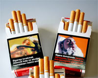 Resimli sigaralar satılmaya başlandı