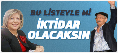 Canan Arıtmandan Kılıçdaroğlunun listesine tepki