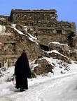 Kışın sert geçtiği Erzurum'da eğitim rezaleti