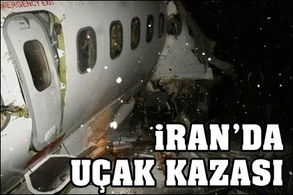 İranda uçak düştü