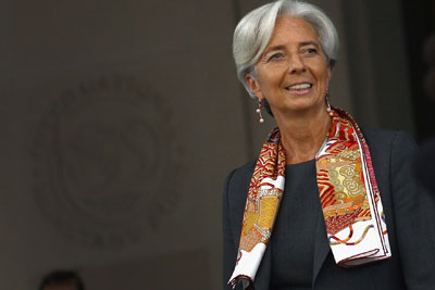 IMF'nin yeni patronu Lagarde