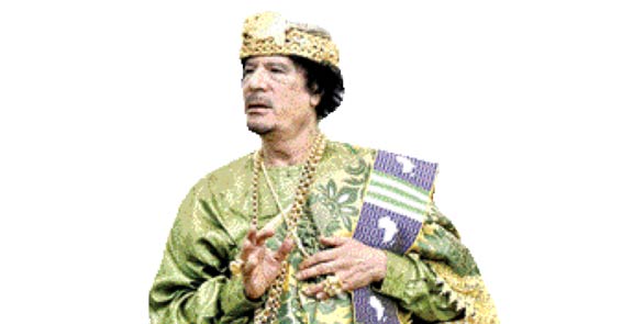 Kaddafi ve oğulları kaçtı