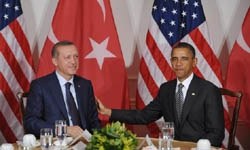 Erdoğan, Obama ile bir araya geldi.
