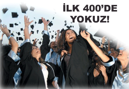 İlk 400'de Türk üniversitesi yok