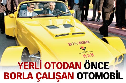 Türkiye'nin borla çalışan ilk yerli otomobili