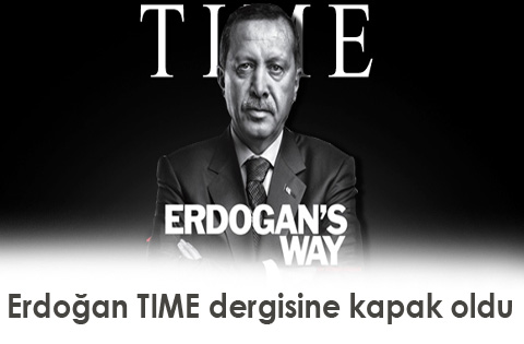Erdoğan TIME dergisine kapak oldu