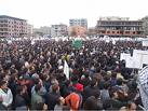 "Hepimiz Filistinliyiz" mitingiyle İsrail'e protesto