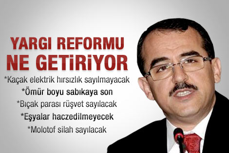 Sadullah Ergin yargı reformu paketini açıkladı