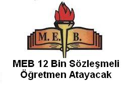 MEB 12 Bin Sözleşmeli Öğretmen Atayacak