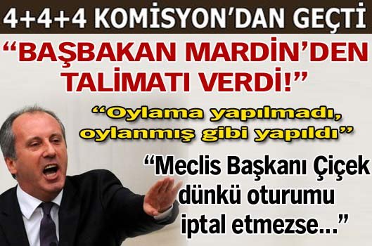 "Başbakan Mardin'den talimatı verdi!"