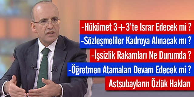Mehmet Şimşek'ten TRT Haber'de Çarpıcı Açıklamalar