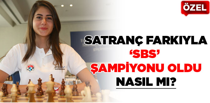 Satranç farkıyla SBS şampiyonu