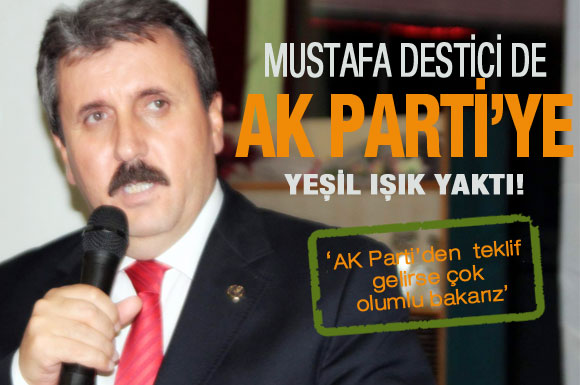 'AK Parti ile birleşmeye hazırız'
