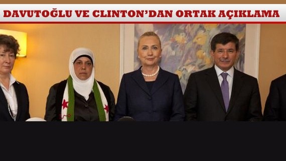 Davutoğlu-Clinton görüşmesi sona erdi