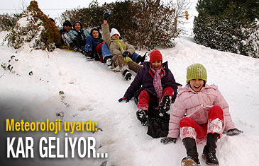 İstanbul'da kar yüzünü gösterdi